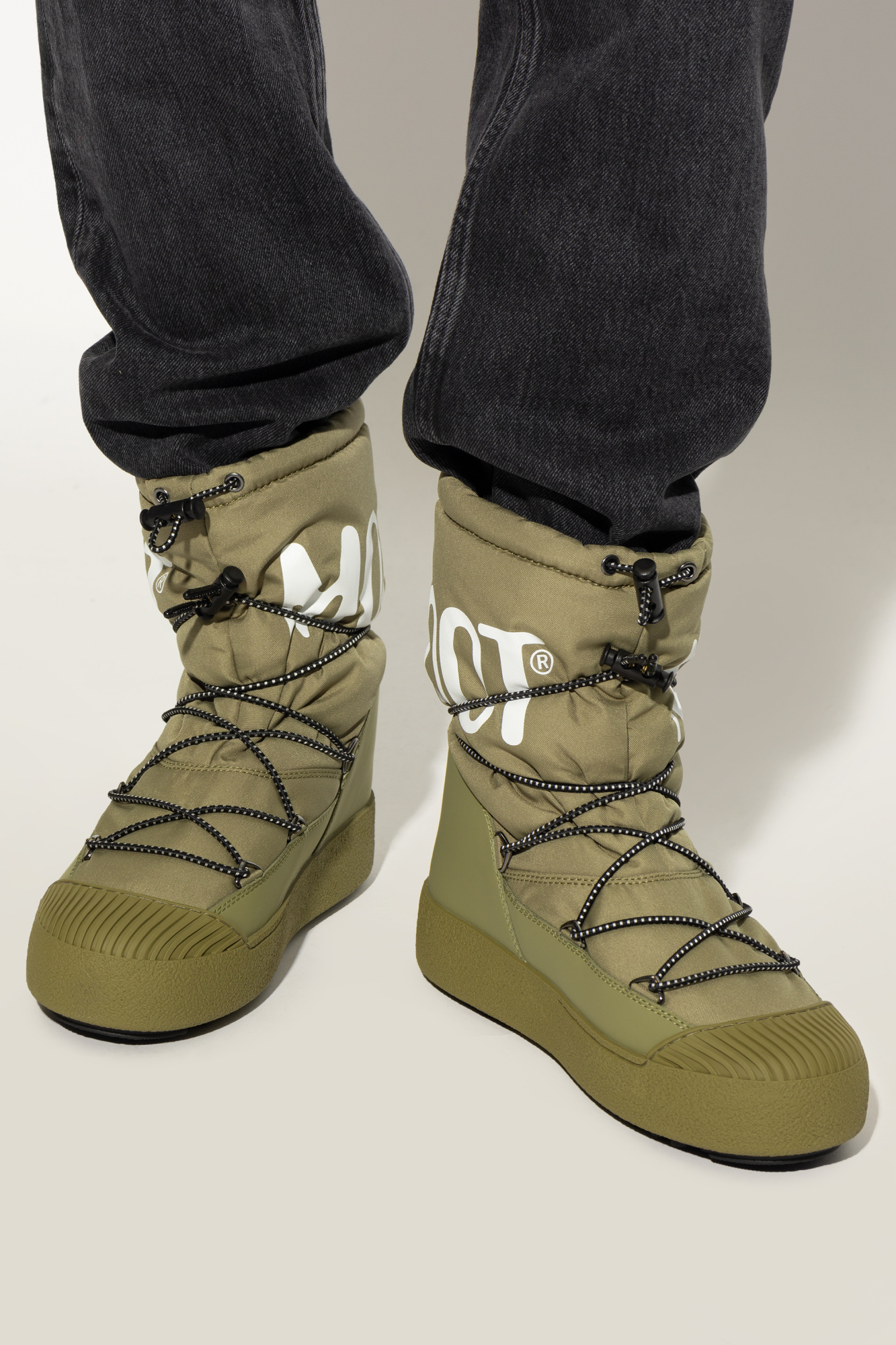 Green Snow boots MB MTRACK Polar Nylon Moon Boot - Vitkac Canada